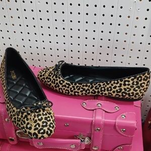 Michael Kors Genuine Cow Fur Ballet Flats NWOB